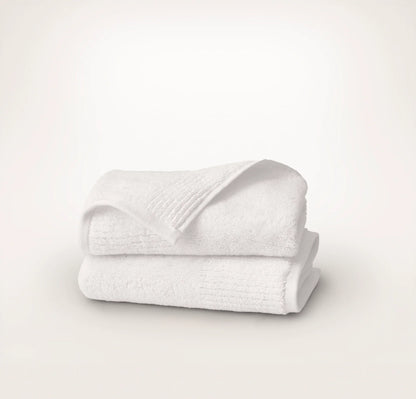 Turkish Ultra Plush Hand Towels (Pair) - White