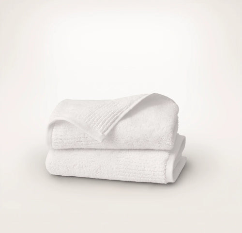 Turkish Ultra Plush Hand Towels (Pair) - White