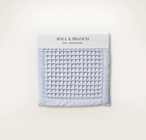 Waffle Fabric Swatch - Hydrangea