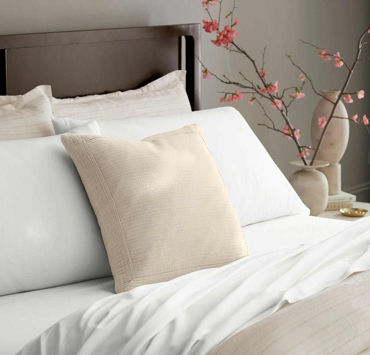 Dream Decorative Pillow Cover (22x22) - Sand