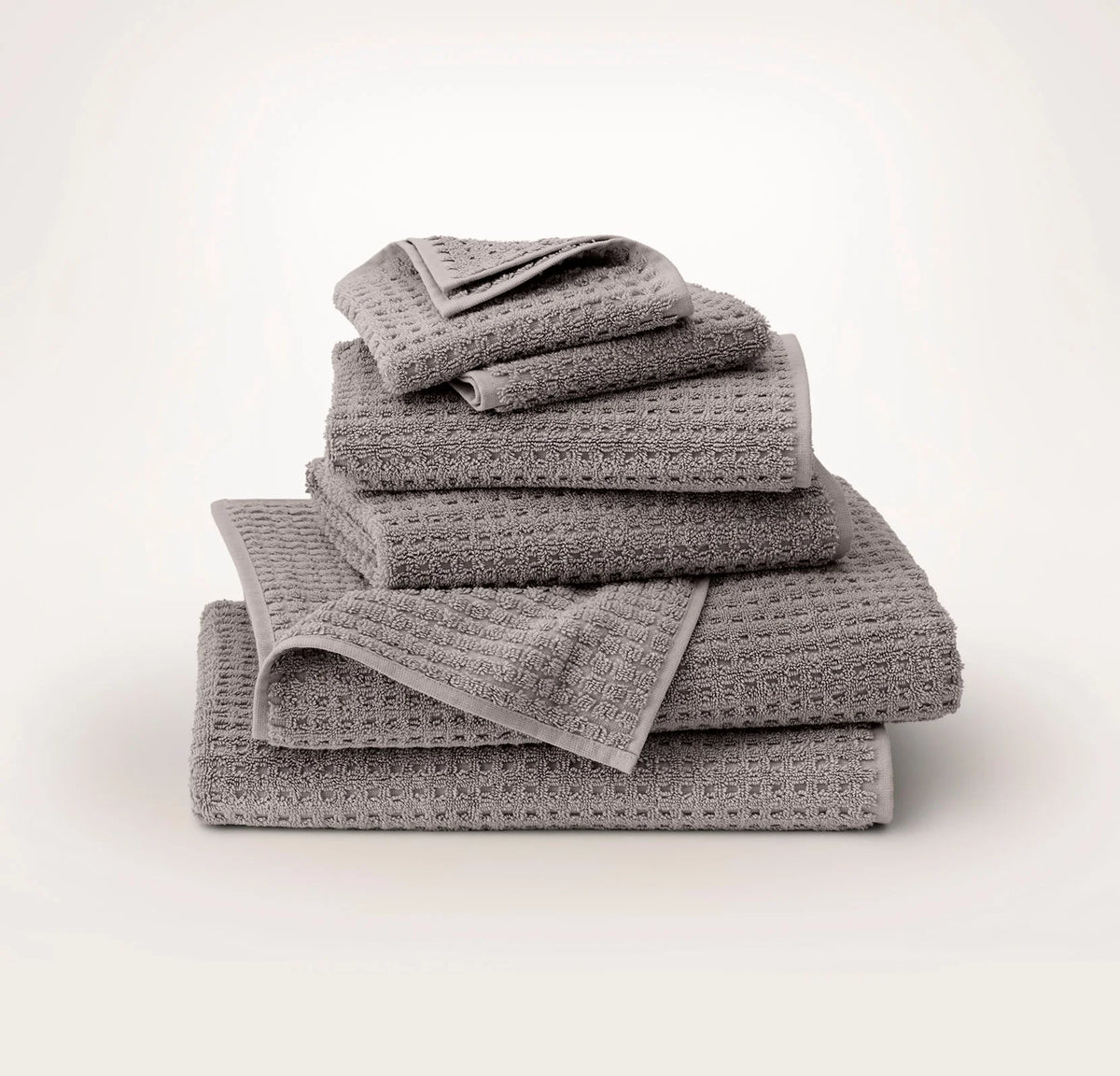 Turkish Waffle Bath Towel Set
