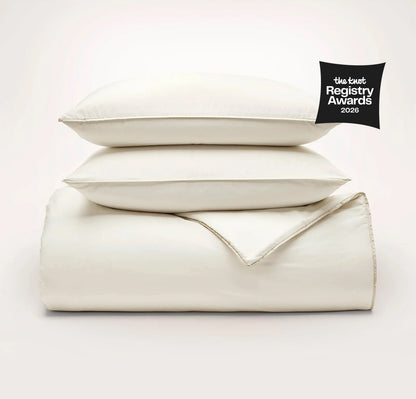 Signature Comforter Set - Cream