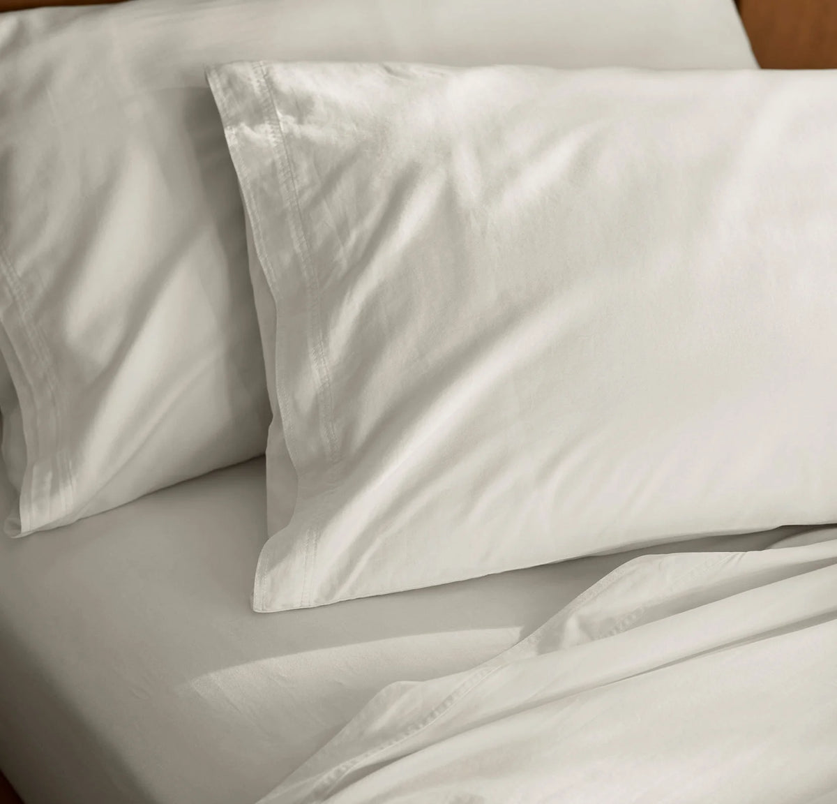 Signature Vintage Washed Pillowcase Set - Vintage White