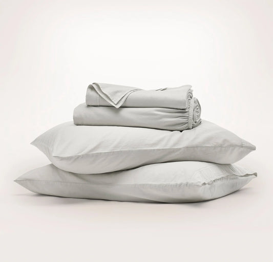 Signature Vintage Washed Sheet Set - Vintage Mist