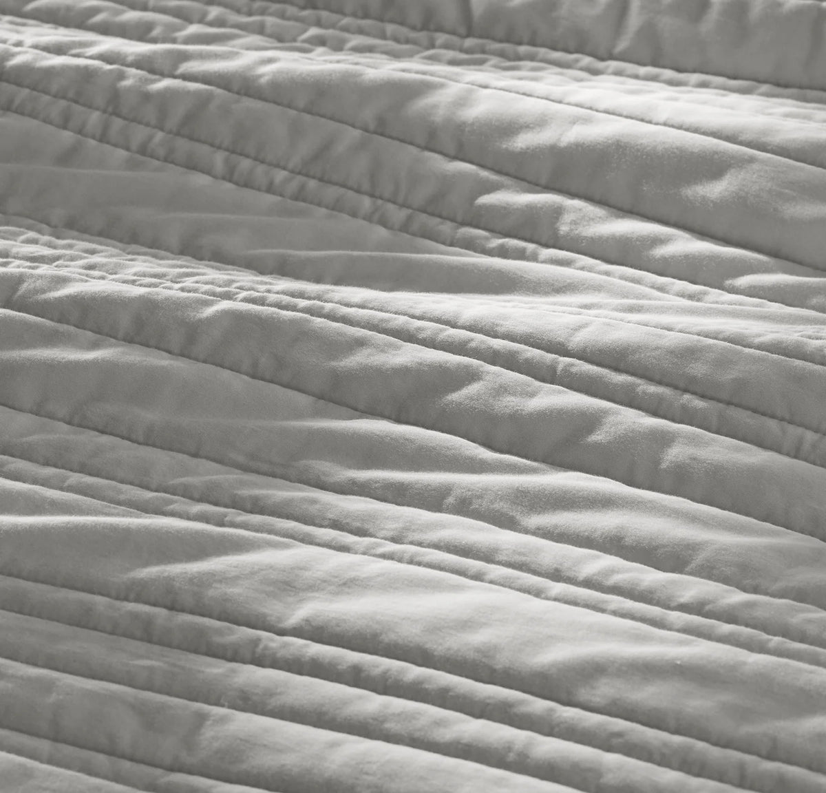 Signature Stripe Quilt Set - Mist
