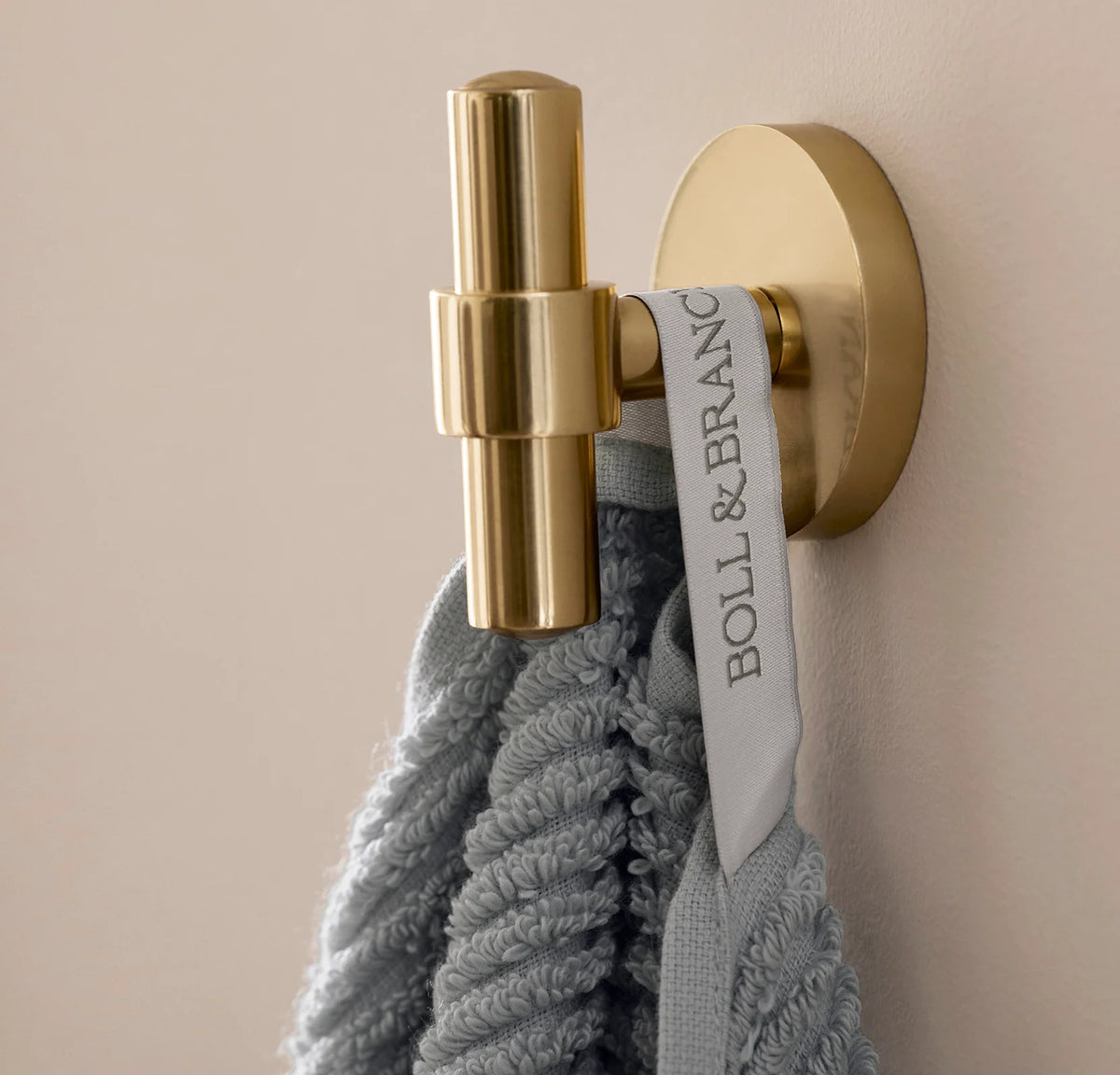 Turkish Ribbed Hand Towels (Pair) - Shore