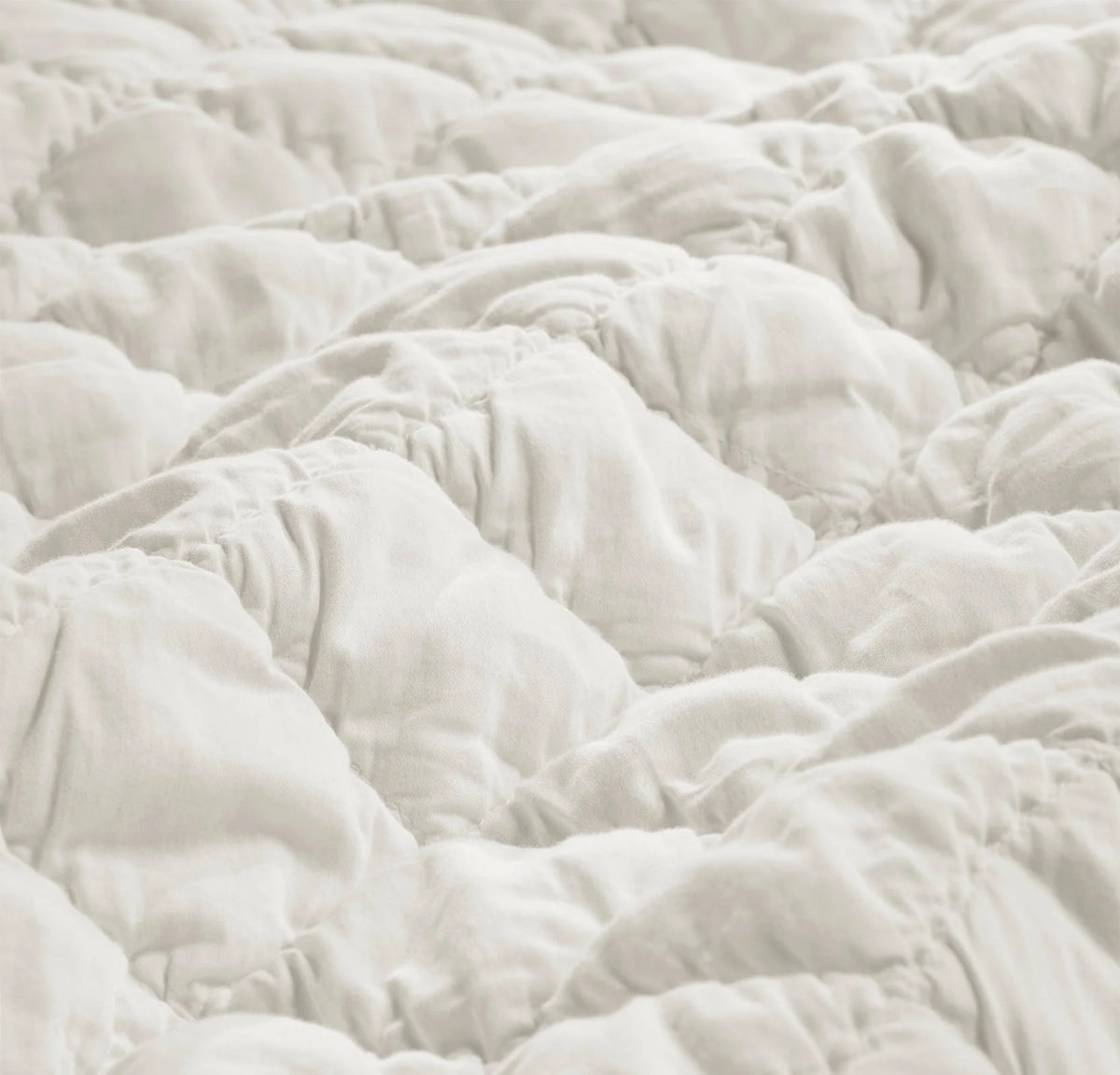 Signature Handstitched Cloud Comforter Set - White