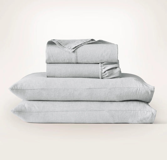 Linen Sheet Set - Melange Shore