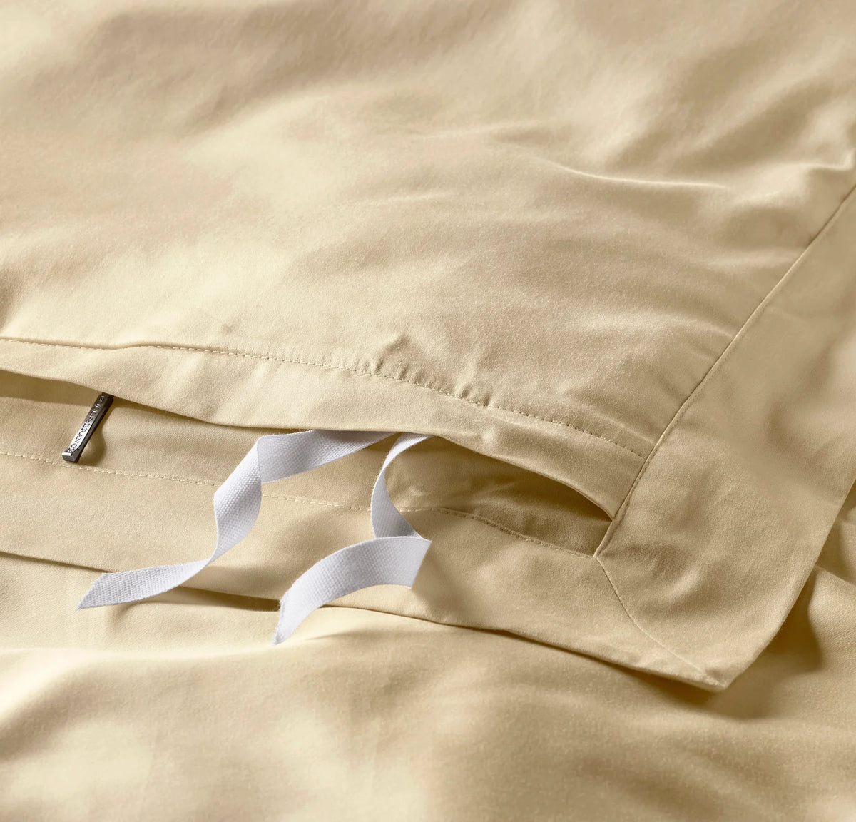 Signature Hemmed Duvet Set - Buttercup