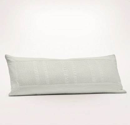 Fluted Pillow Cover (Lumbar) - Mist