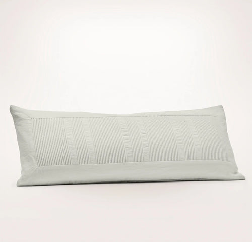 Fluted Pillow Cover (Lumbar) - Mist