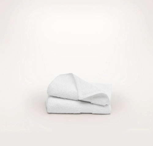 Plush Washcloths (Pair) - White