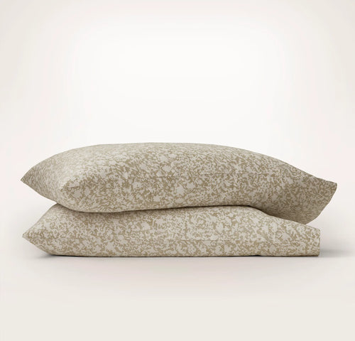Signature Hemmed Pillowcase Set - Oak Garden
