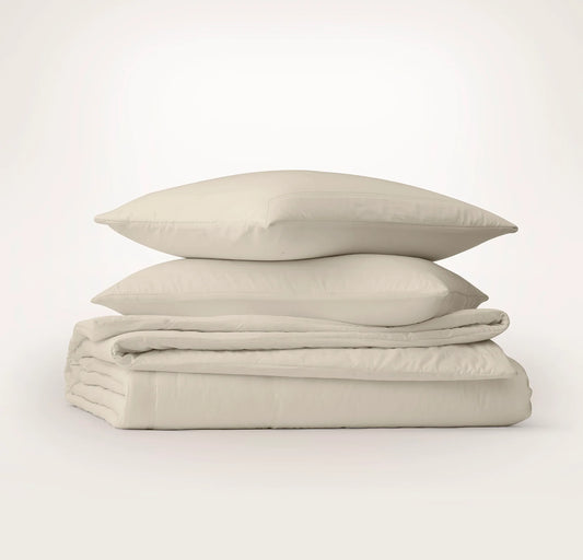 Signature Vintage Washed Comforter Set - Vintage Sand