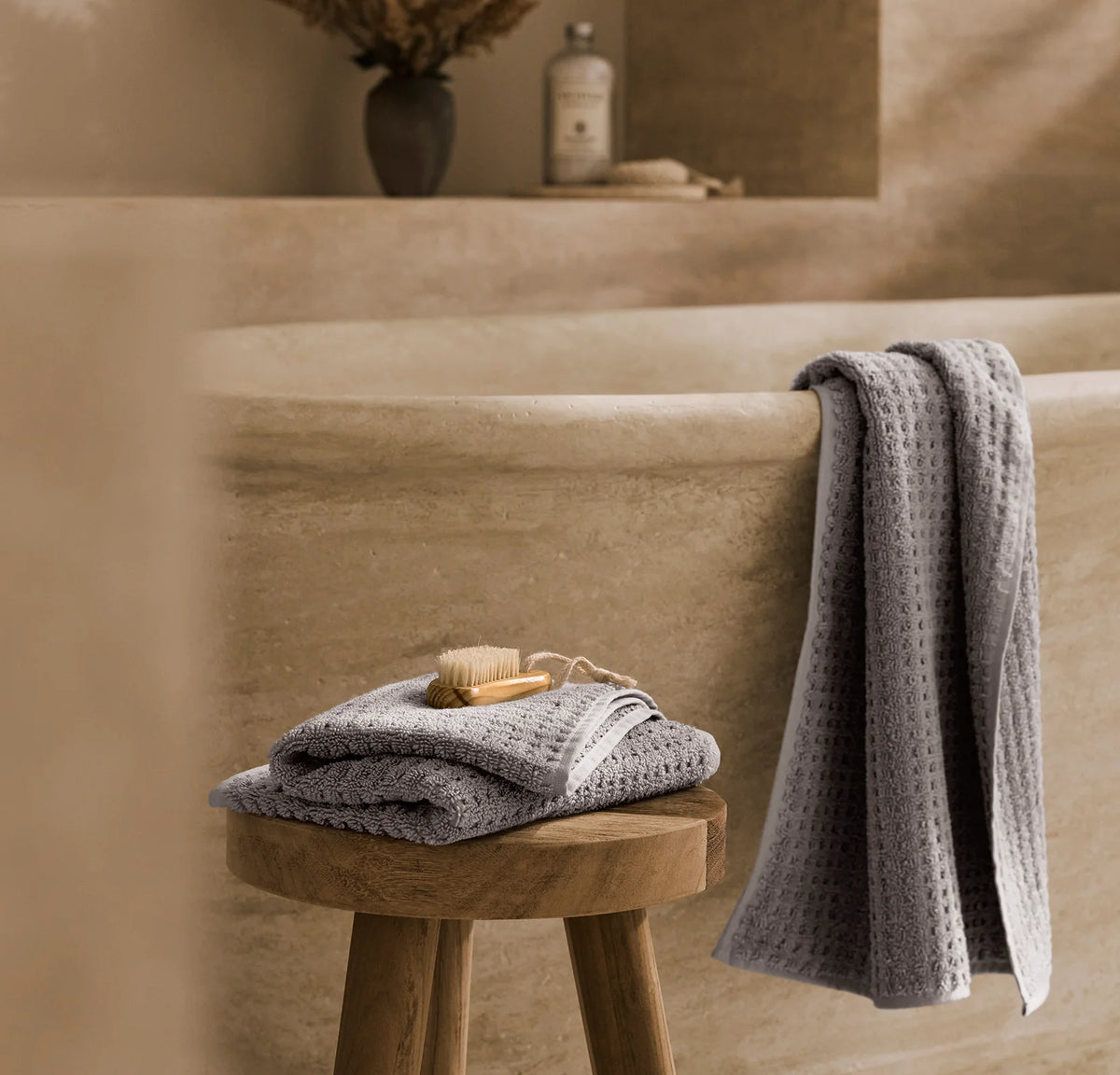 Turkish Waffle Bath Sheet Set