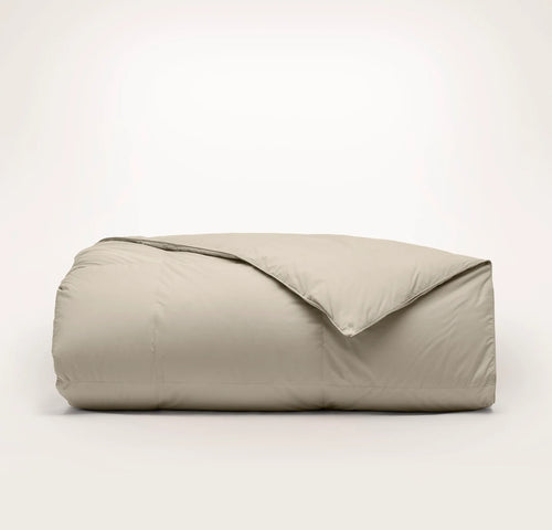 Percale Quilted Down Alternative Comforter - Oak