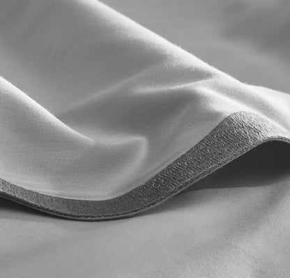 Signature Embellished Sheet Set - Sky/Shore Curved Edge