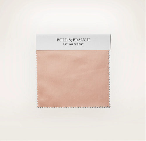 Signature Hemmed Fabric Swatch - Terracotta