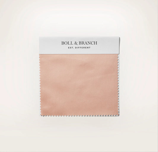 Signature Hemmed Fabric Swatch - Terracotta
