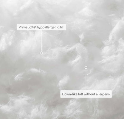 Percale Quilted Down Alternative Comforter - Bluestone