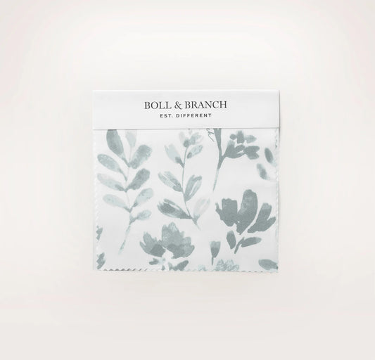 Signature Hemmed Fabric Swatch - Shore Botanical