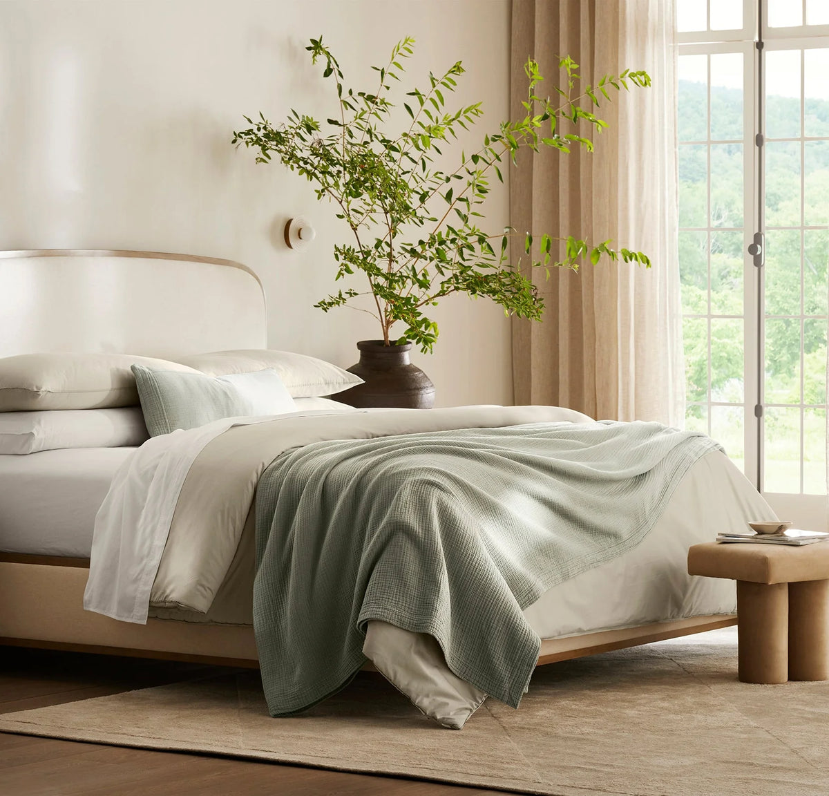 Dream Bed Blanket - Sageleaf