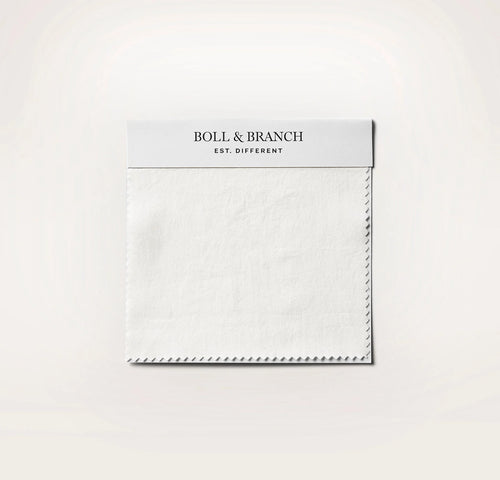 Signature Vintage Washed Fabric Swatch - Vintage White