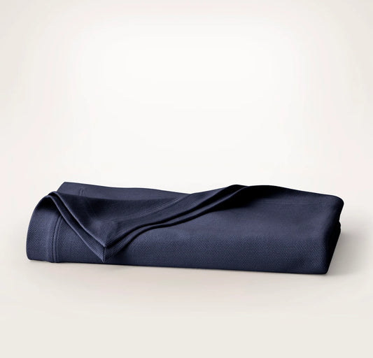 Essential Bed Blanket - Coastal Navy