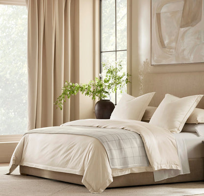 Signature Hemmed Sham - Natural