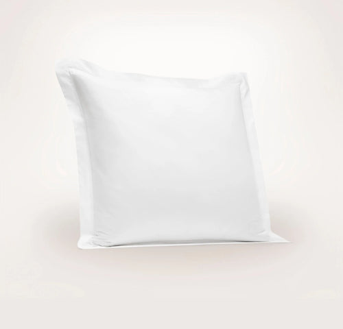 Signature Hemmed Sham - White