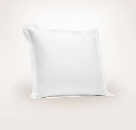 Signature Hemmed Sham - White
