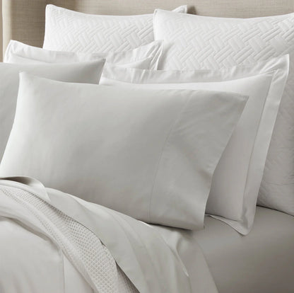 Signature Hemmed Pillowcase Set - Mist