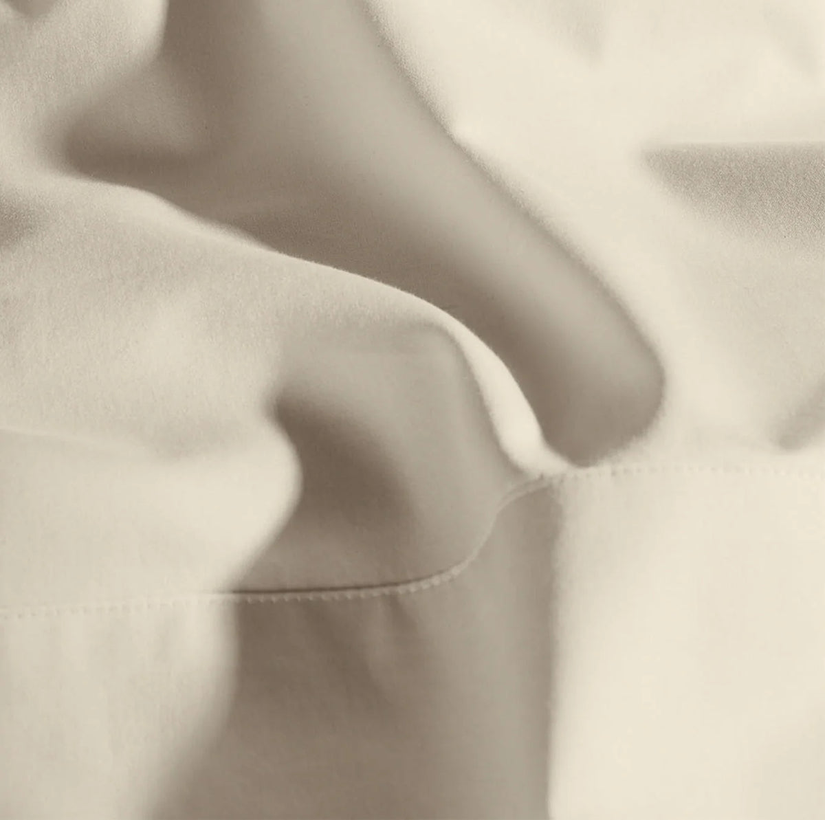 Signature Hemmed Flat Sheet - Natural