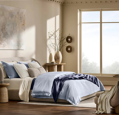 Percale Vintage Washed Sheet Set - Vintage Cream