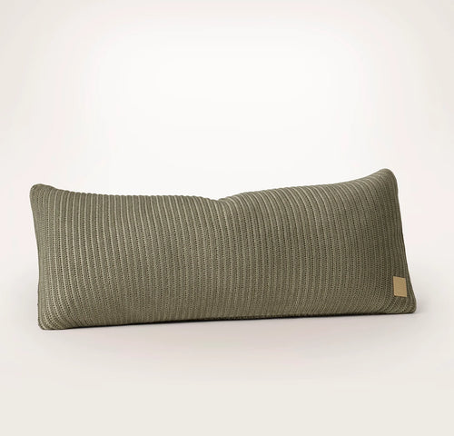 Sunday Knit Pillow Cover - Juniper/Sageleaf