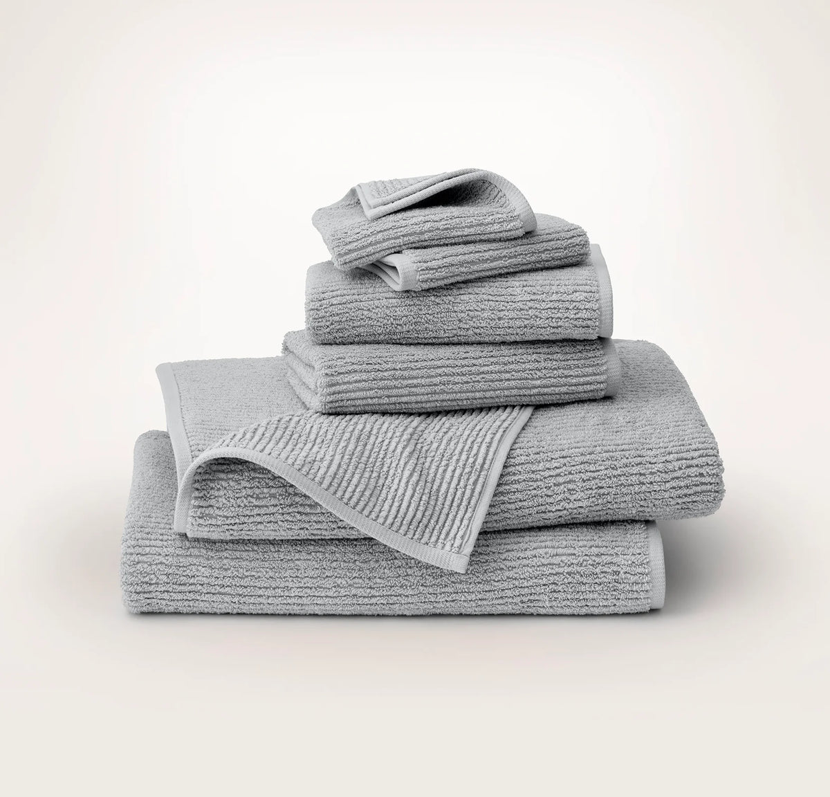 Turkish Ribbed Bath Sheet Set