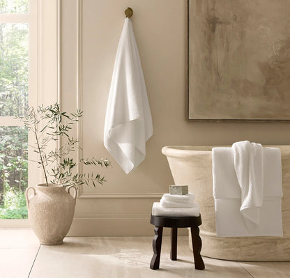 Turkish Ribbed Bath Sheet Set