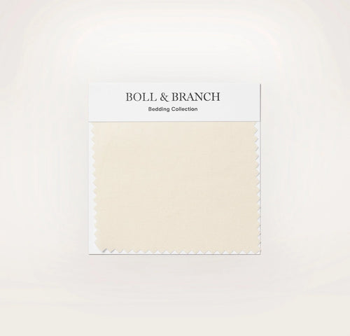 Signature Hemmed Fabric Swatch - Natural