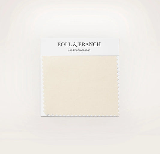 Signature Hemmed Fabric Swatch - Natural