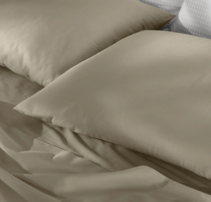 Signature Hemmed Pillowcase Set - Oak