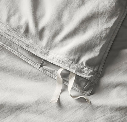 Signature Vintage Washed Duvet Set - Vintage Mist