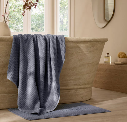 Turkish Waffle Bath Mat - Mineral