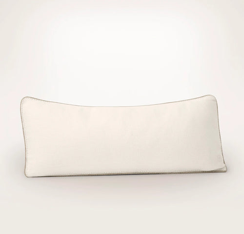 Threadmark Pillow Cover (Lumbar) - Soft White/Melange Natural
