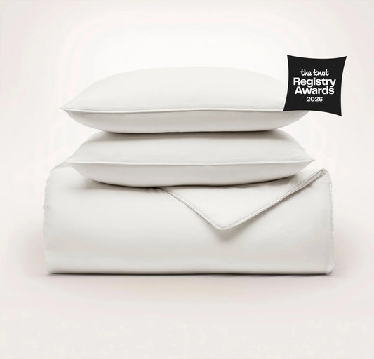 Signature Comforter Set - White