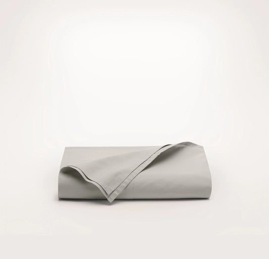Signature Hemmed Flat Sheet - Pewter