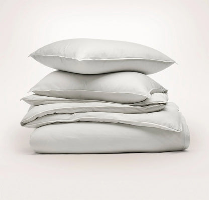 Signature Vintage Washed Duvet Set - Vintage Mist