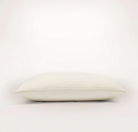 Signature Textured Stitch Quilted Sham - Cream