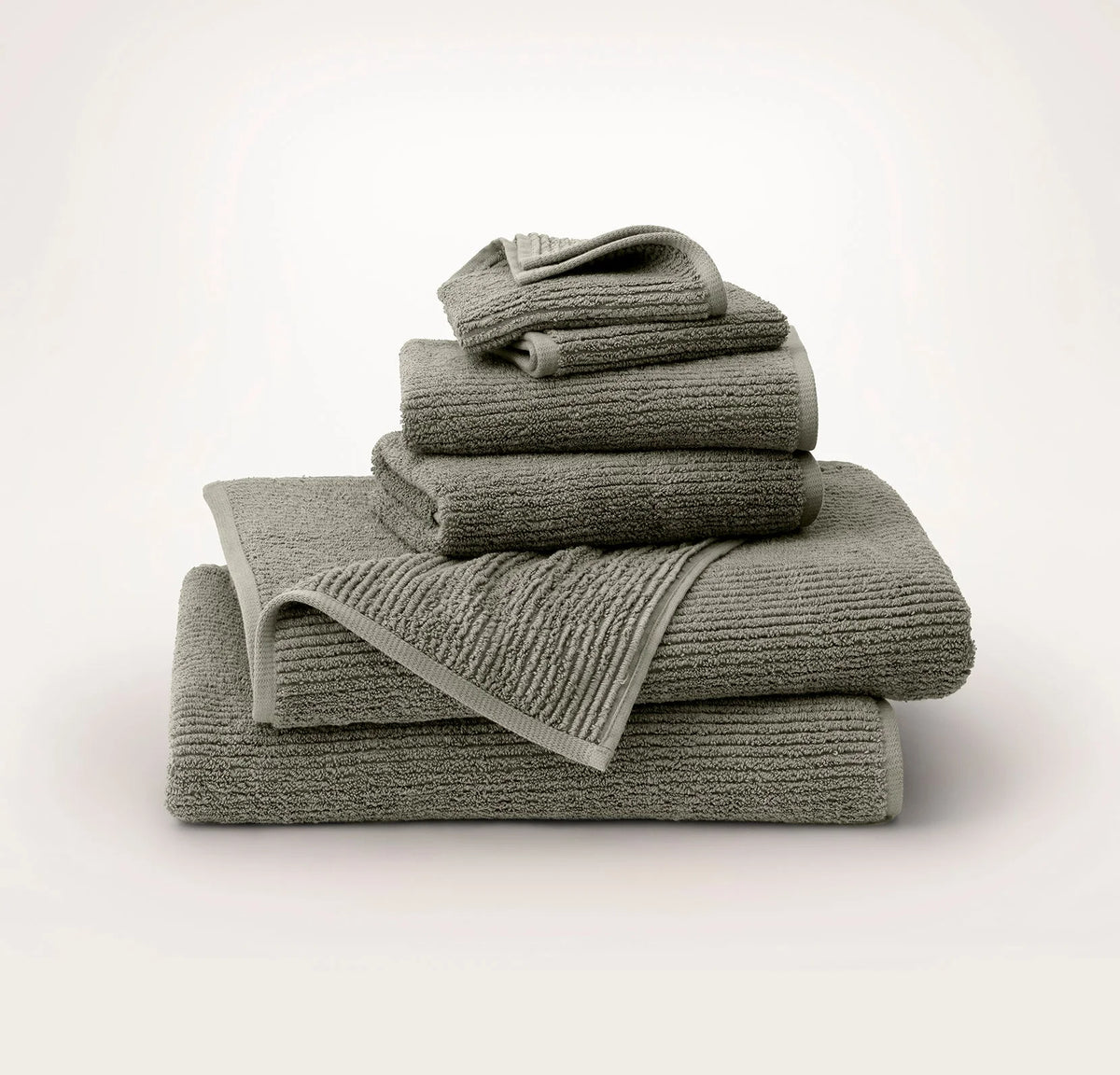 Turkish Ribbed Bath Sheet Set
