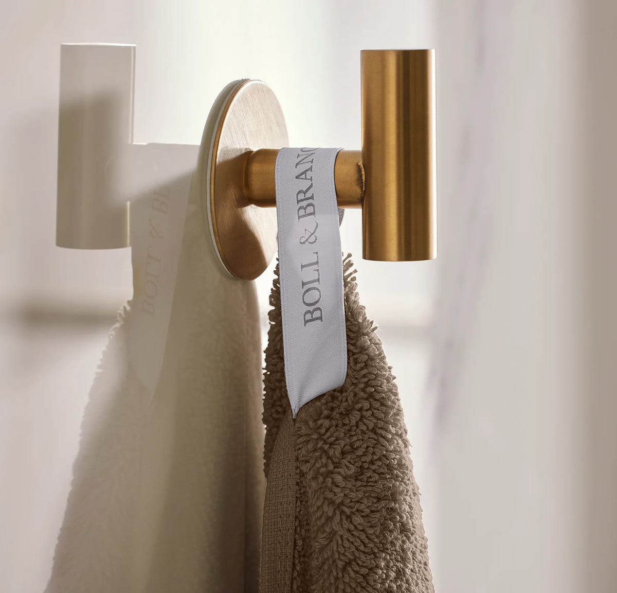 Plush Hand Towels (Pair) - Walnut
