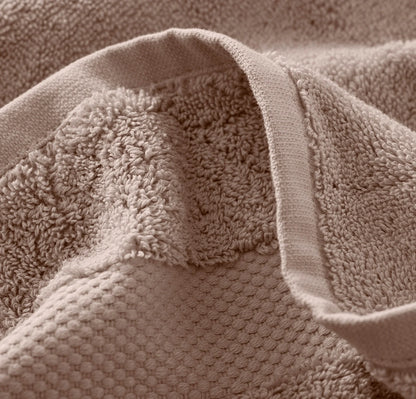 Plush Hand Towels (Pair) - Dusty Rose